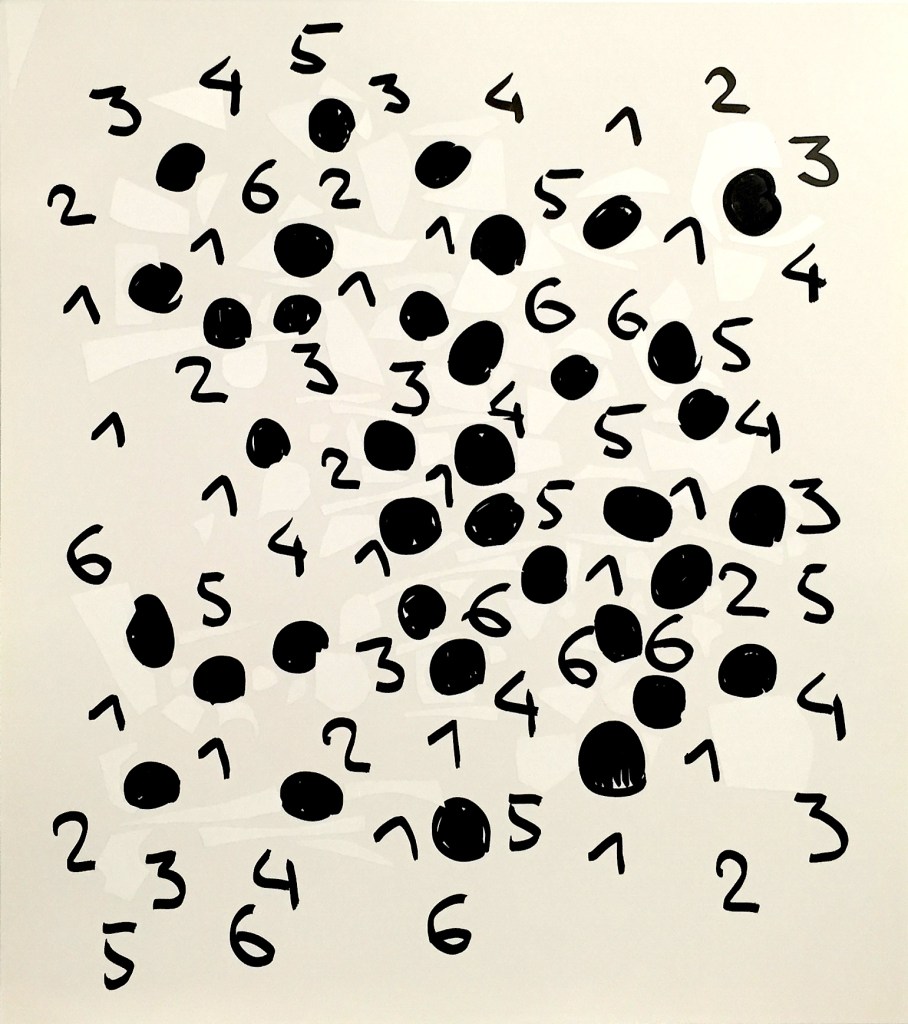 Oleksiy Koval, “Untitled”, 2011, 50 x 50 cm, marker on paper, private collection Munich.