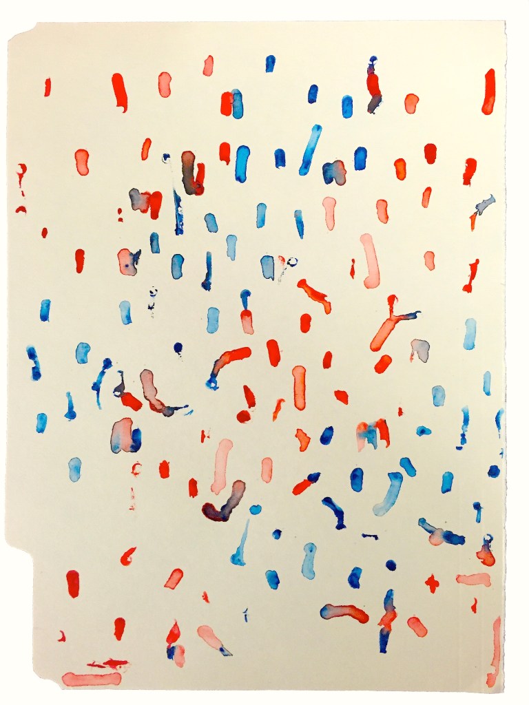 Oleksiy Koval, "11123", 2015, 27 x 21 cm, watercolor on paper