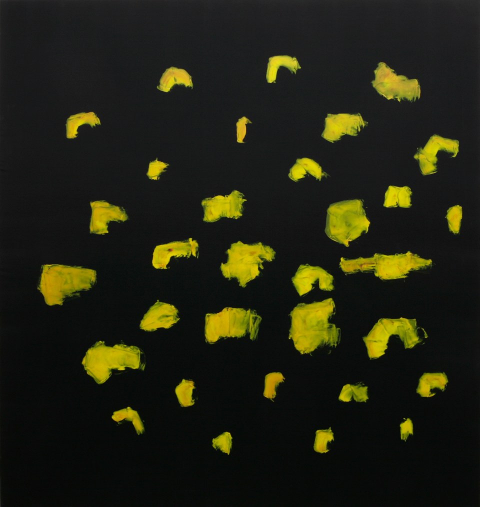 Oleksiy Koval, “Der gestirnte Himmel”, 2011, 140 x 160 cm, oil on polyester, private collection, Munich. Photo © Klaus Mauz