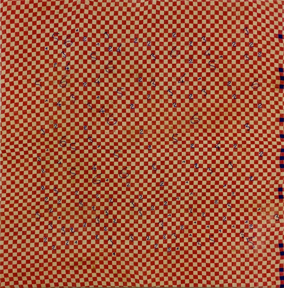 Funktor Oleksiy Koval, 2016 65 x 63 cm, marker on cotton