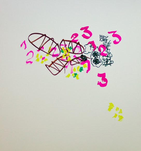 The Beautiful Formula Collective-WESTPOL Leipzig "Surrogate" Mixed Media auf FPY, 150 x 140 cm, 2012. Daniel Geiger, Oleksiy Koval, Kuros Nekouian, Stefan Schessl, Veronika Wenger, Pascal Worsch. Photo © Ronny Waleska