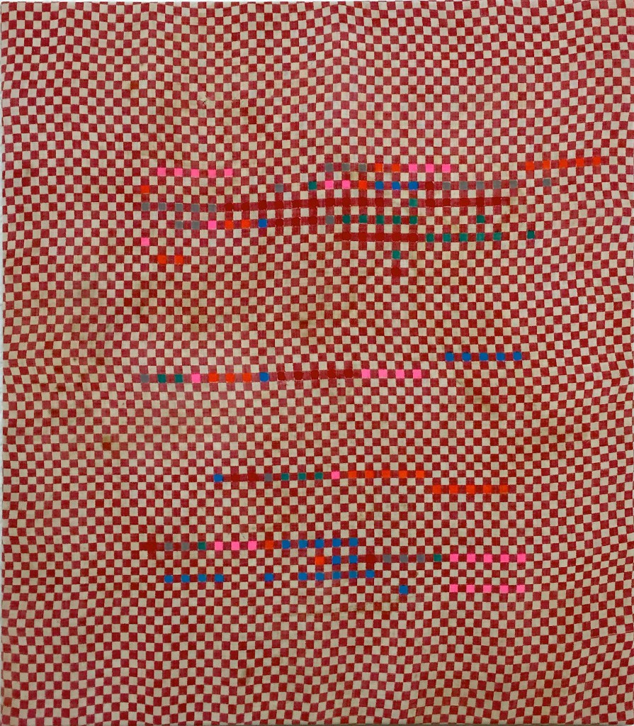 Oleksiy Koval, “Sublunare Welt”, 2015, 80 x 70 cm, marker on cotton