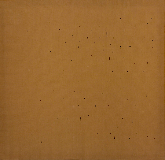 Oleksiy Koval, “Surrogate”, 2014, 135 x 140 cm, marker on polyester. Photo © Klaus Mauz