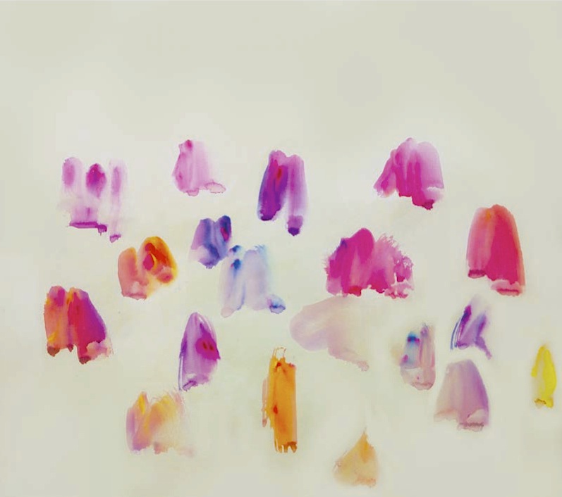 Oleksiy Koval, “untitled”, 2009, 50 x 55,5 cm, watercolour on paper, private collection Starnberg. Photo © Klaus Mauz