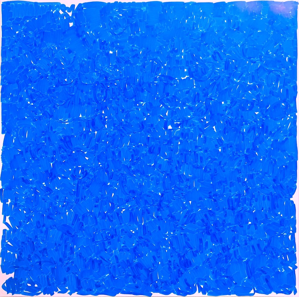 Oleksiy Koval, “Untitled”, 2011, 50 x 50 cm, marker on paper, private collection Munich.