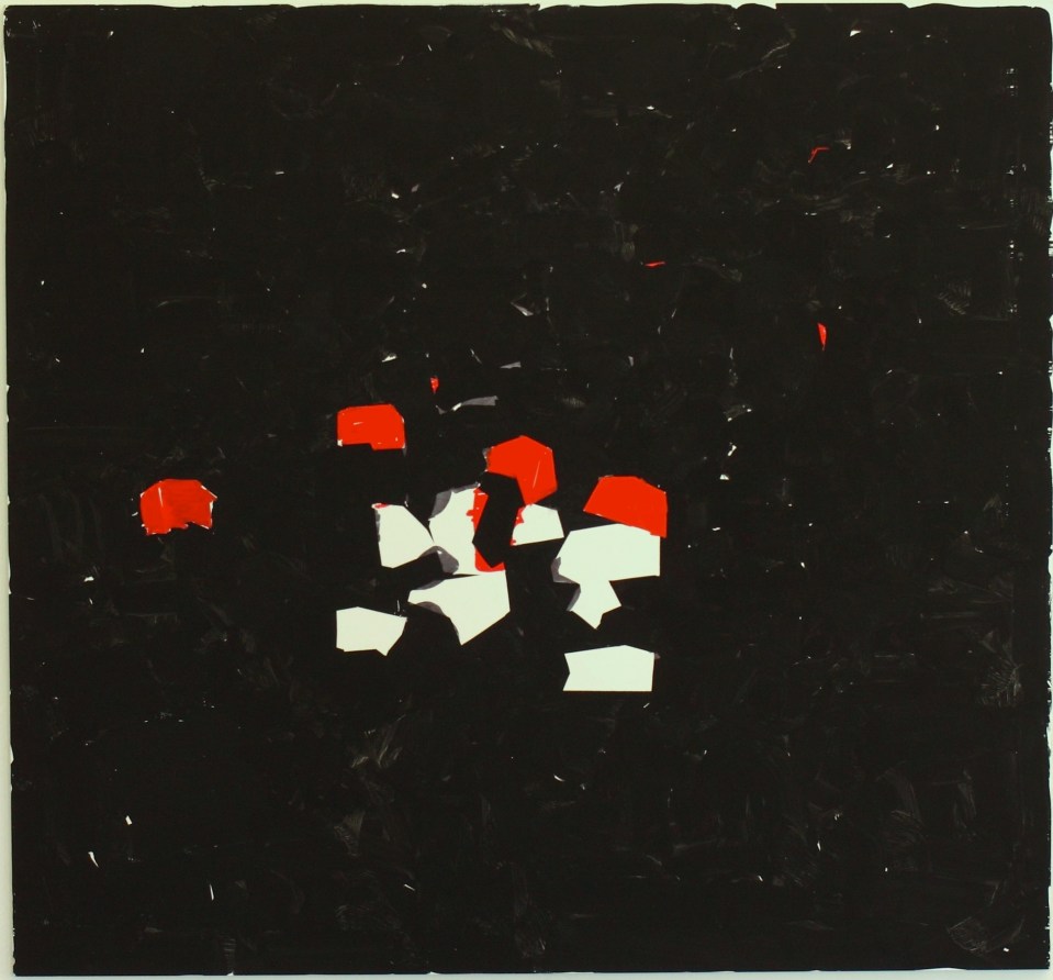 Oleksiy Koval, after or before, 2011 70 x 75 cm, acrylic on FPY Photo © Kuros Nekouian