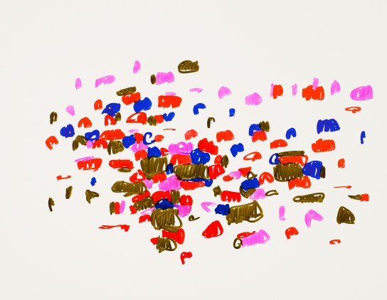 Oleksiy Koval, "Quinta Essentia", 2012, 70 x 90 cm, marker on FPY. Photo © Klaus Mauz