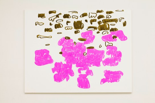 Oleksiy Koval, “Surrogate”, 2012, 70 x 90 cm, marker on FPY. Photo © Klaus Mauz