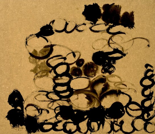 "Schar", Ink on MDF, 60 x 70 cm, 2012. Daniel Geiger, Oleksiy Koval, Stefan Schessl, Veronika Wenger, Pascal Worsch. Photo © Daryna Deineko-Kazmiruk