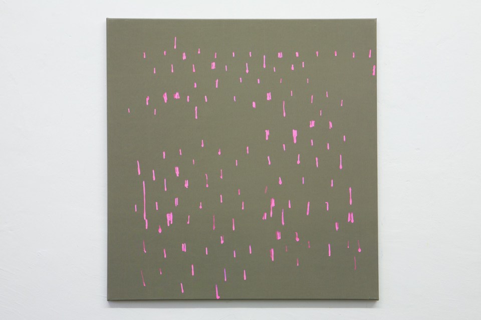 Oleksiy Koval, “11123”, 2012, 70 x 67 cm, marker on polyester. Photo © Klaus Mauz