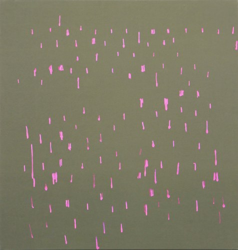 Oleksiy Koval, “11123”, 2012, 70 x 67 cm, marker on polyester. Photo © Klaus Mauz