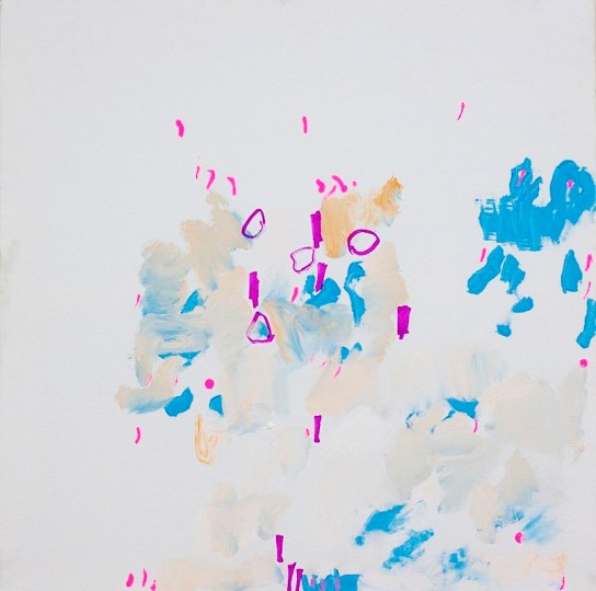 "Stalker", mixed media on canvas, 60 x 60 cm, Tehran, 2013. Daniel Geiger, Oleksiy Koval, Kuros Nekouian, Veronika Wenger. Photo © The Beautiful Formula Collective.