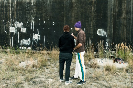 THE BEAUTIFUL FORMULA COLLECTIVE, "86", Oleksiy Koval, Veronika Wenger, Koktebel, Crimea 2013. Photo © Sergei Kazmiruk