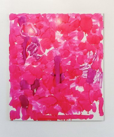 “Tlo”, marker, ink on MDF, 80 x 70 cm, TILGallery, London 2015. Daniel Geiger, Oleksiy Koval, Kuros Nekouian, Veronika Wenger. Photo © The Beautiful Formula Collective.