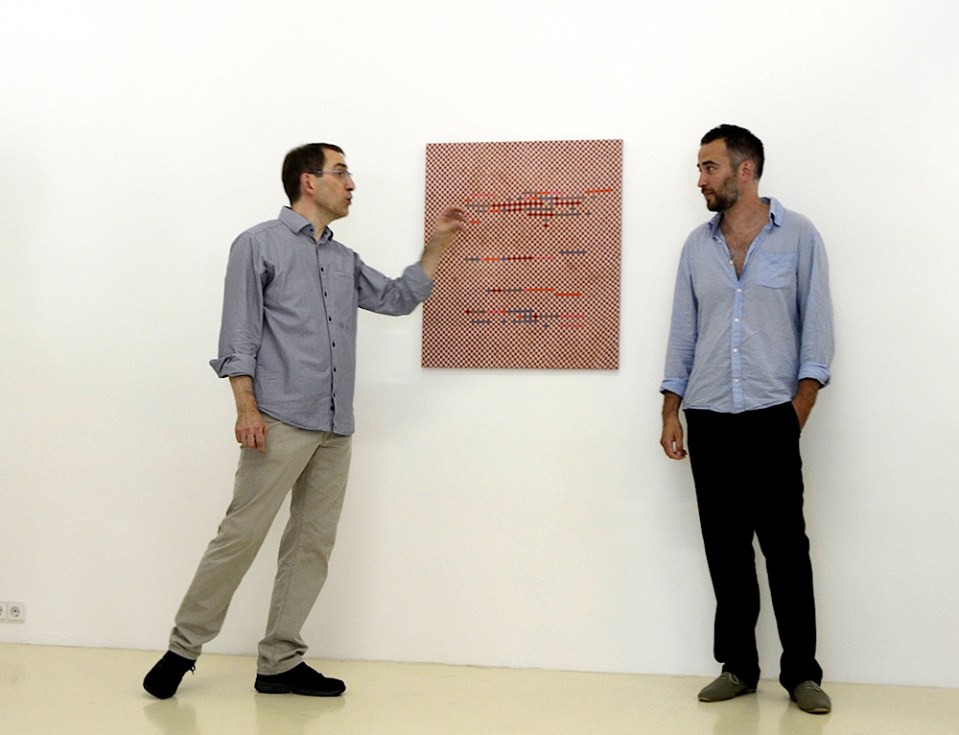 Christoph Dahlhausen & Oleksiy Koval, Bonn 14.08.2015. Photo © Raum2810