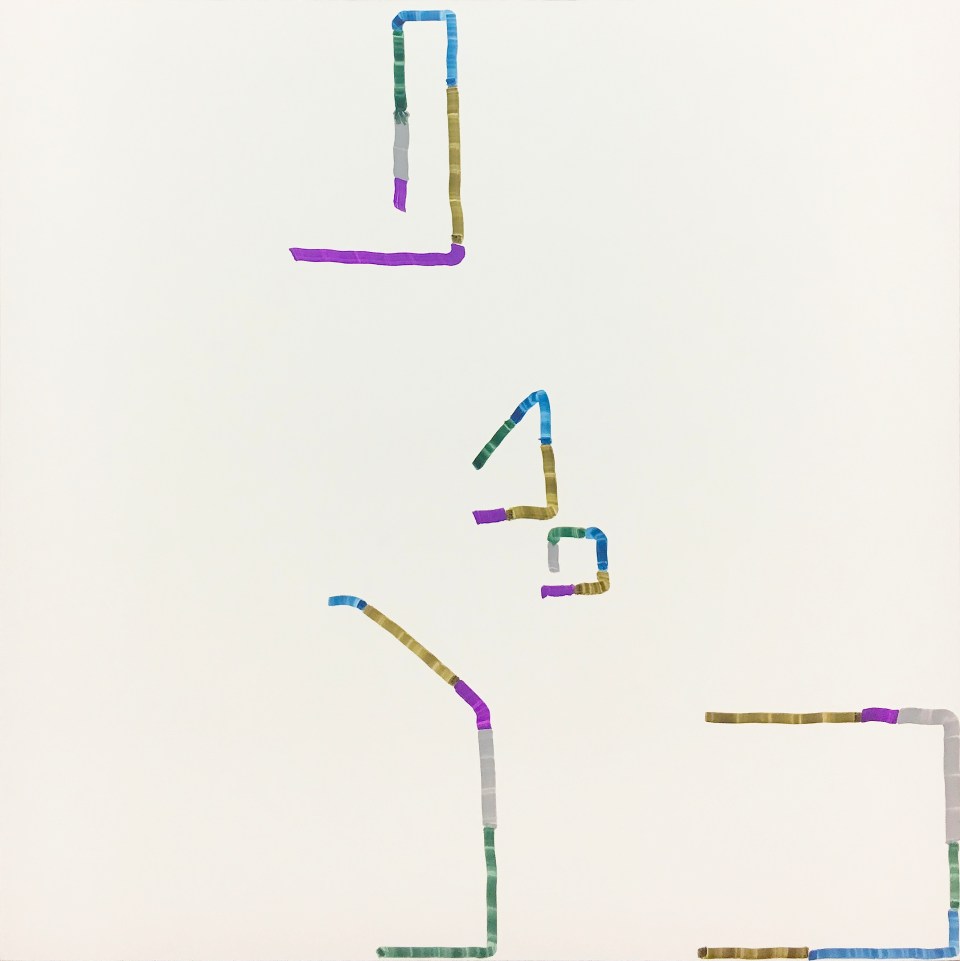 Fake Sugar Oleksiy Koval, 2018 50 x 50 cm, marker on FPY