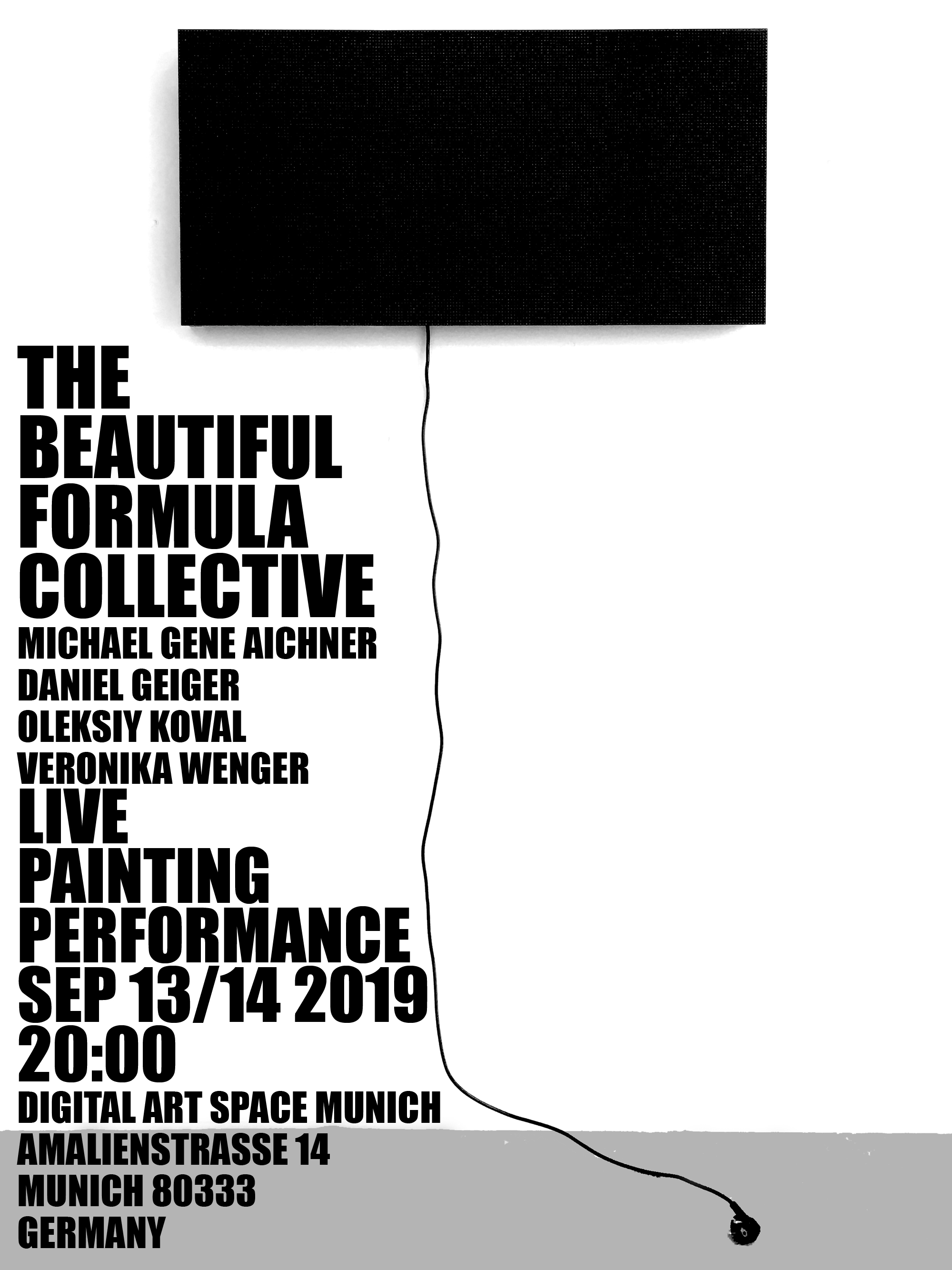 The Beautiful Formula Collective
LIVE
PAINTING
PERFORMANCE