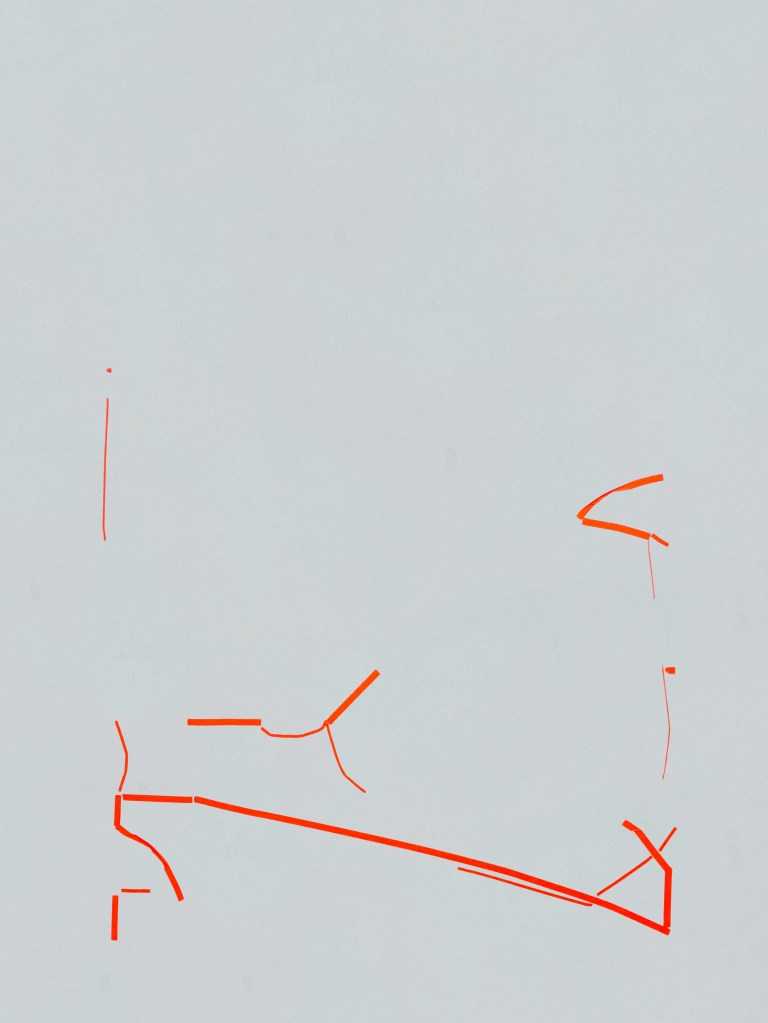 Tau composition by Oleksiy Koval
The Beautiful Formula Collective
Karina Bugayova, Daniel Geiger, Oleksiy Koval, Thomas Rieger, Veronika Wenger, Michael Wright
Tape on wall, ep.contemporary Berlin, 2022