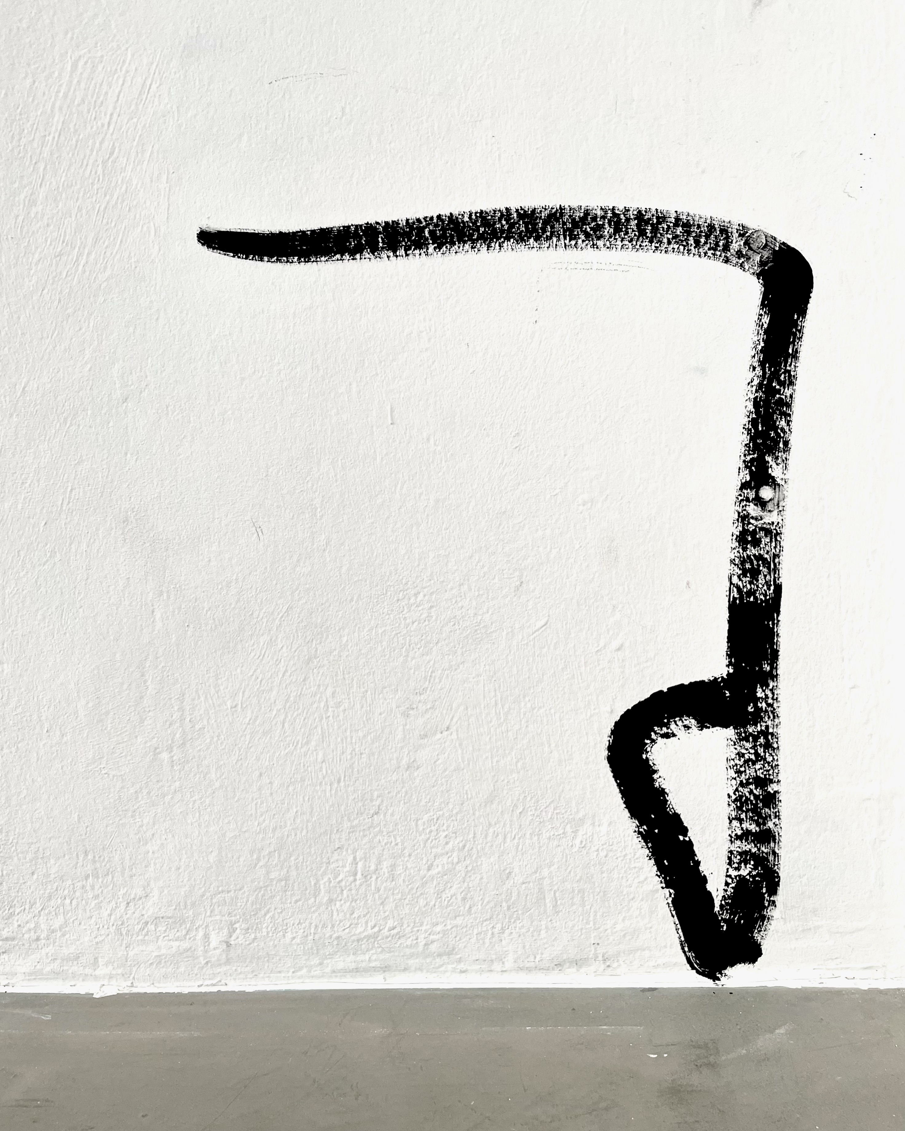 Eins, eins, zwei, drei, fünf
Oleksiy Koval, 2023
340 x 450 cm, ink on wall
Digital Art Space, Munich
Photo: rhythmsection.de