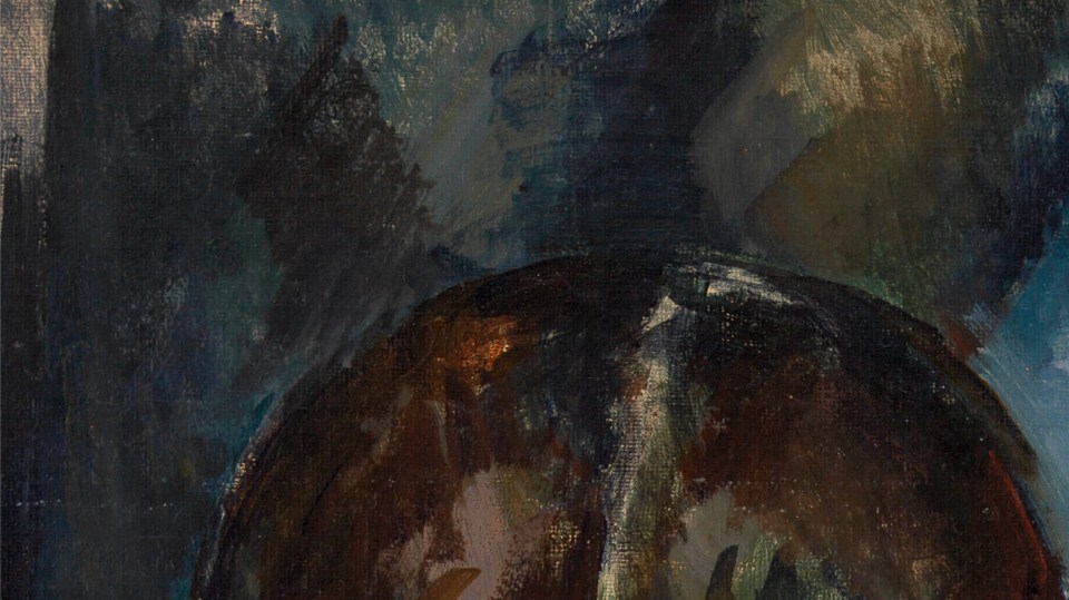 Paul Cézanne (1839–1906)
"Le Garçon au gilet rouge" (1888–1890), detail
65.4 × 54.6 cm, oil on canvas
Barnes Foundation, Philadelphia